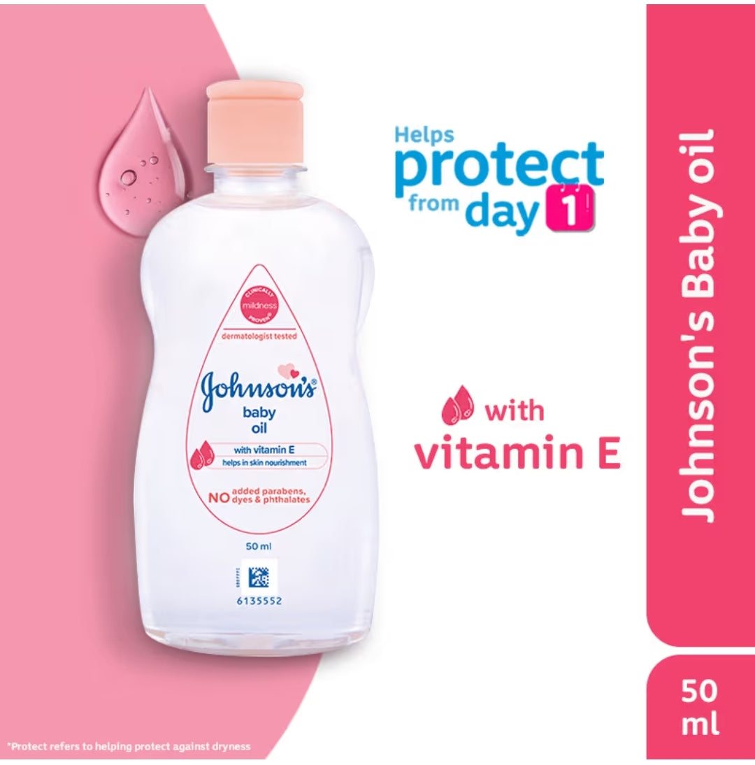 Johnson's beby oil 50ml