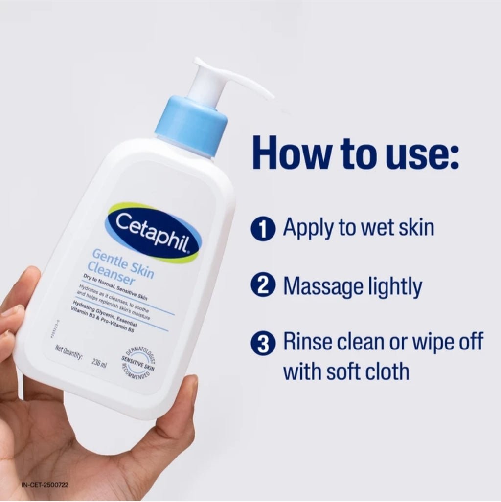 Cetaphil gentle cleanser 118ml pack