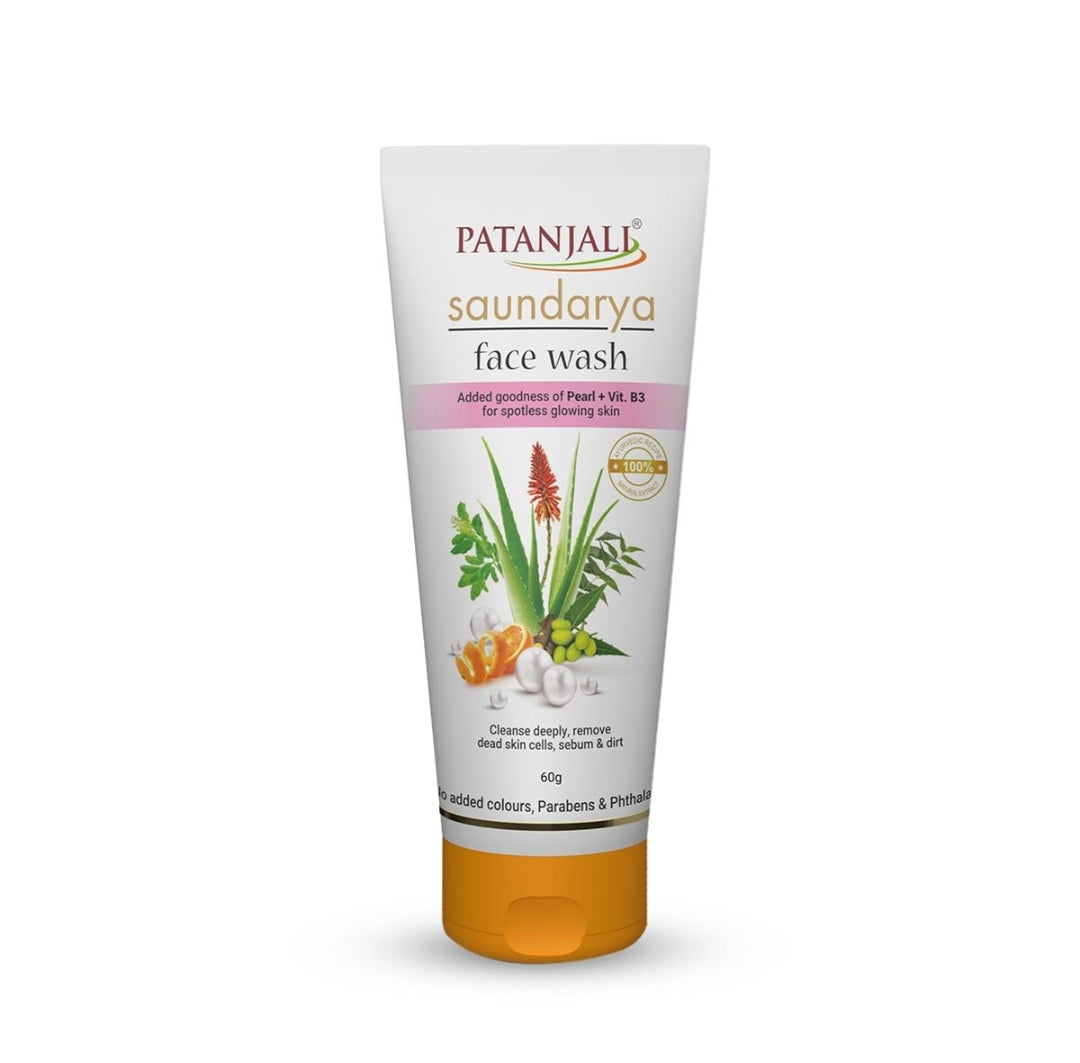 Patanjali saundarya facewash 60gm