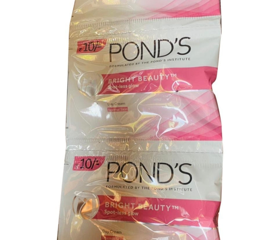 Pond's cream 10 MRP pouch